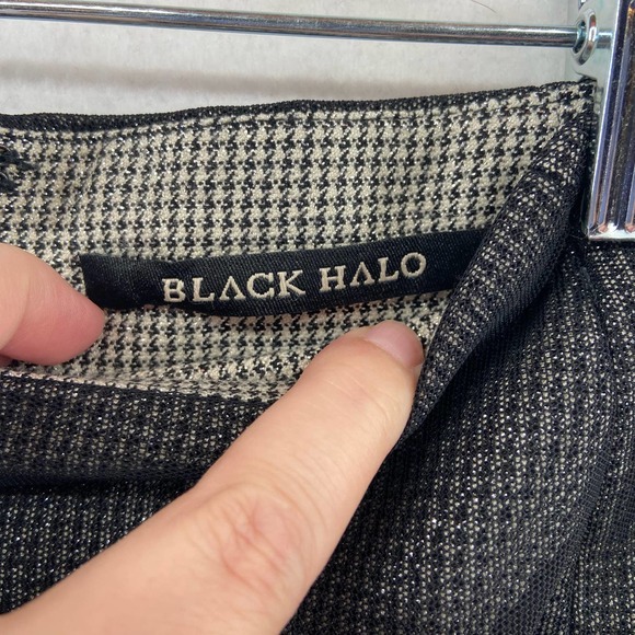 Black Halo‎ Skirt Sz 6 Stretch - Picture 2 of 7
